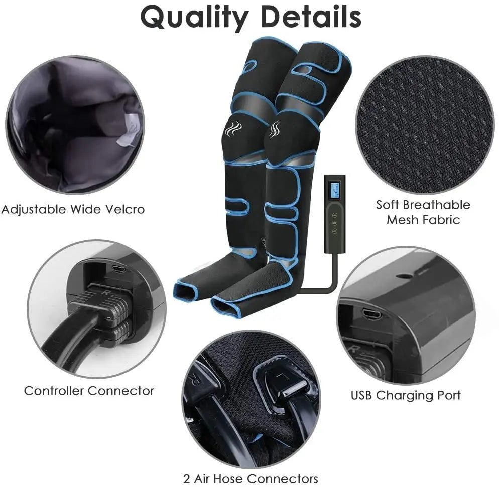 Leg Air Pressure Massager – Circulation & Pain Relief
