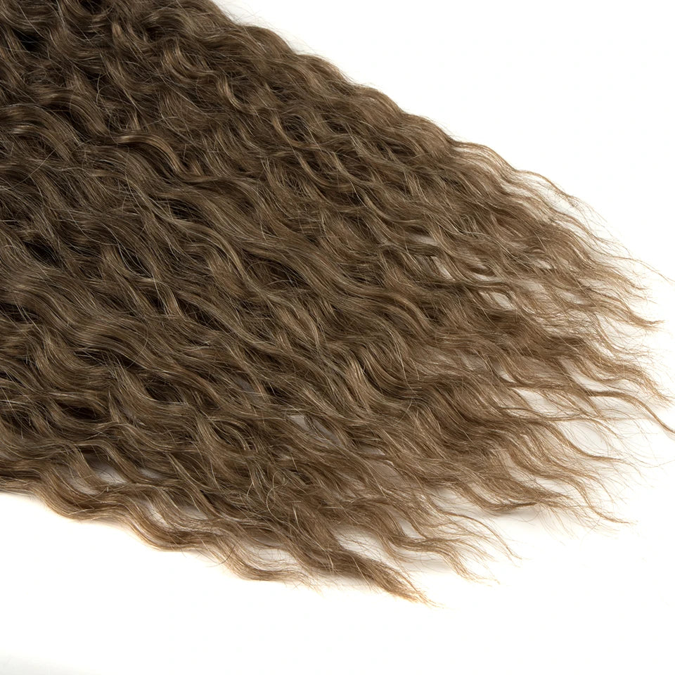 KentDO™ Water Wave Crochet Hair – Soft, Natural Curls 22"