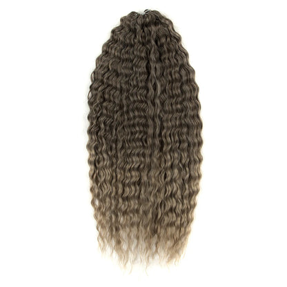 KentDO™ Water Wave Crochet Hair – Soft, Natural Curls 22"