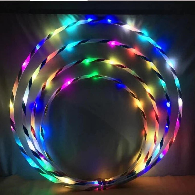 KentDO™ LED Fitness Hoop – Fun Fat-Burning Workout Ring