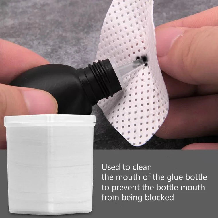 KentDO™ 200PCS Glue Remover Pads – No More Clogged Bottles