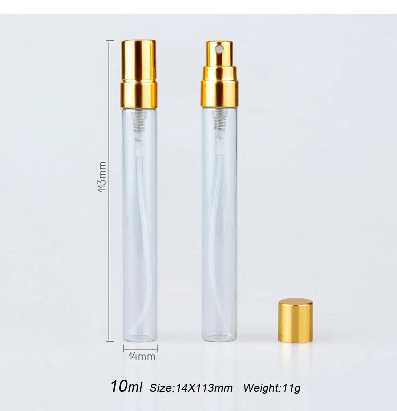KentDO™ Refillable Perfume Bottle 10ml – Travel-Friendly & Leak-Proof