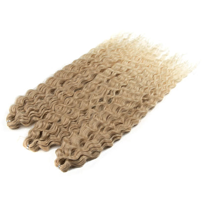 KentDO™ Water Wave Crochet Hair – Soft, Natural Curls 22"