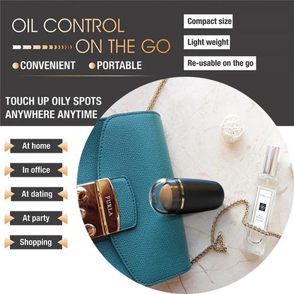 KentDO™ Volcanic Oil Absorbing Roller – Instant Shine Control