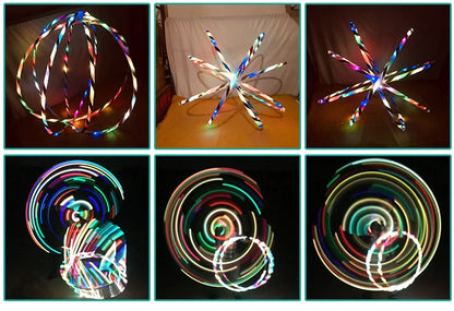 KentDO™ LED Fitness Hoop – Fun Fat-Burning Workout Ring