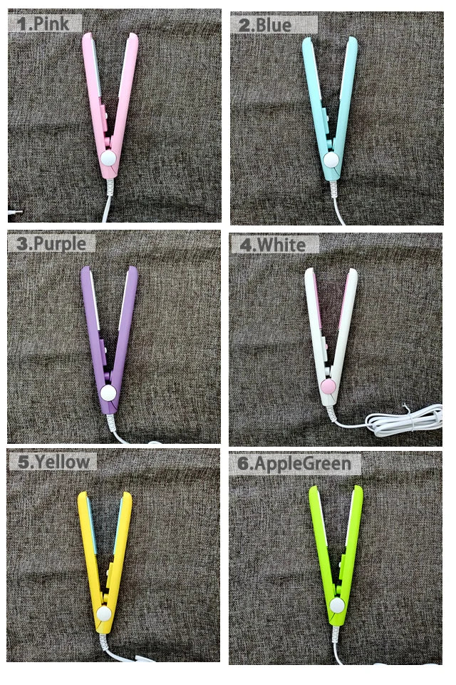 KentDO™ Mini Ceramic Hair Straightener & Curler