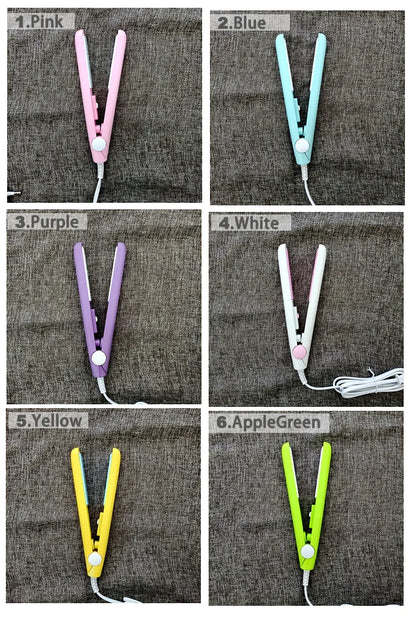 KentDO™ Mini Ceramic Hair Straightener & Curler