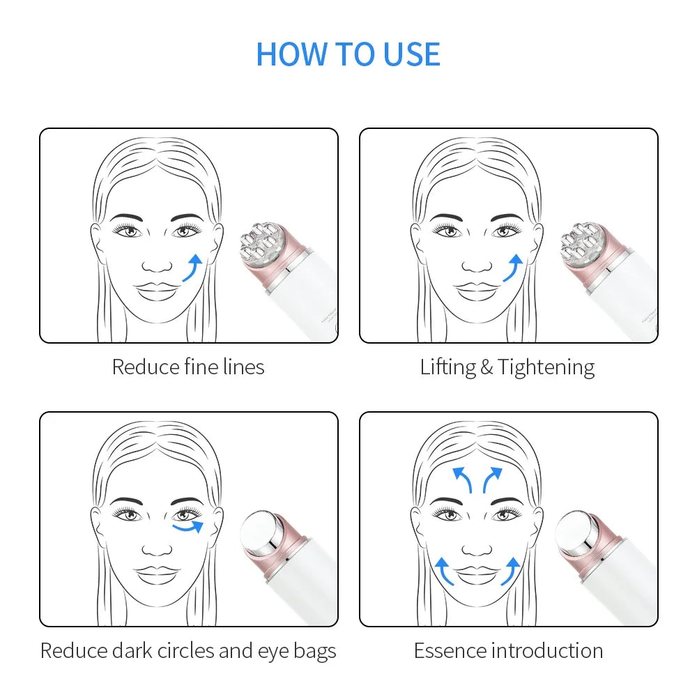 KentDO™ EMS Eye Massager – Anti-Wrinkle LED Therapy