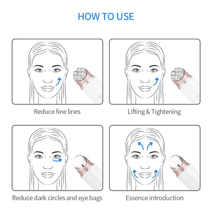 KentDO™ EMS Eye Massager – Anti-Wrinkle LED Therapy
