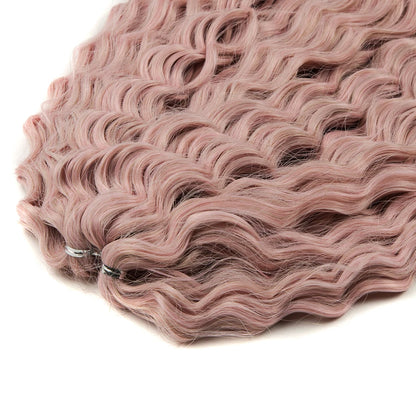 KentDO™ Water Wave Crochet Hair – Soft, Natural Curls 22"