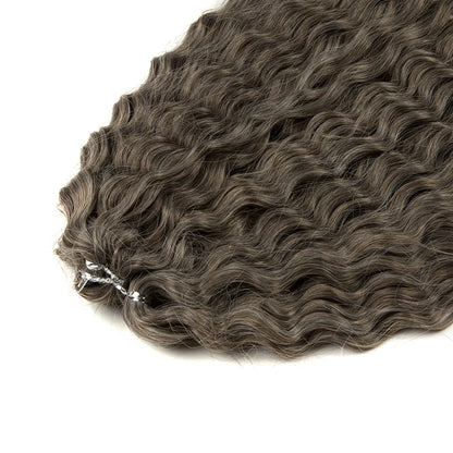 KentDO™ Water Wave Crochet Hair – Soft, Natural Curls 22"