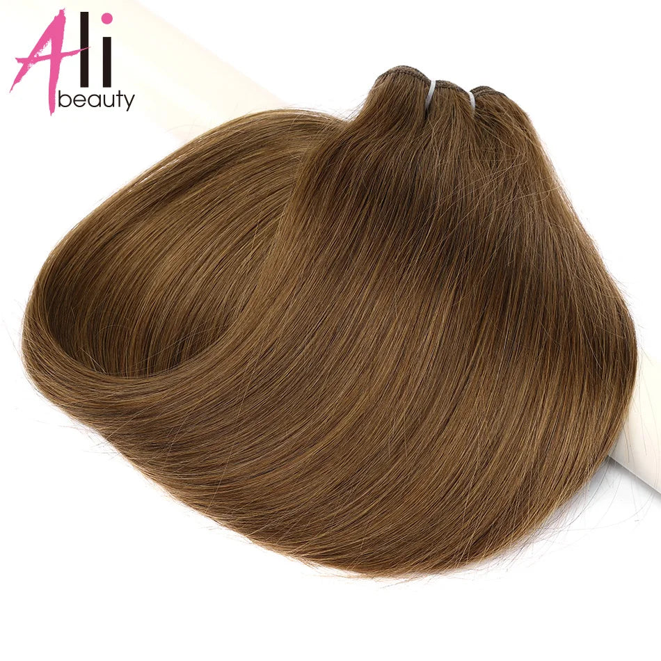 KentDO™ Straight Blonde Human Hair Extensions – Silky & Natural