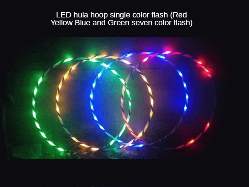 KentDO™ LED Fitness Hoop – Fun Fat-Burning Workout Ring