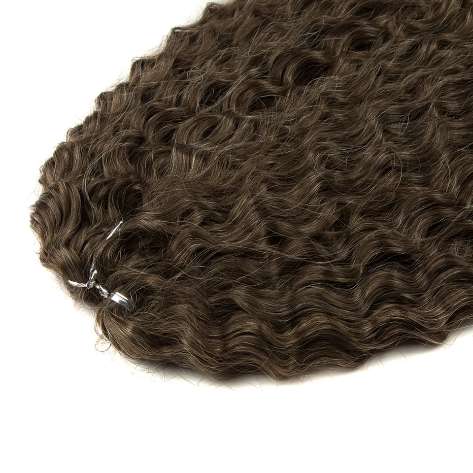 KentDO™ Water Wave Crochet Hair – Soft, Natural Curls 22"