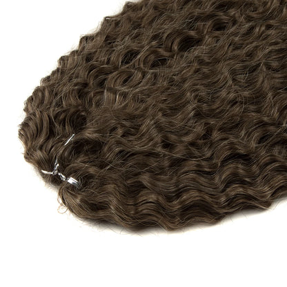 KentDO™ Water Wave Crochet Hair – Soft, Natural Curls 22"