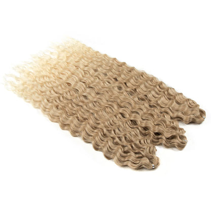 KentDO™ Water Wave Crochet Hair – Soft, Natural Curls 22"