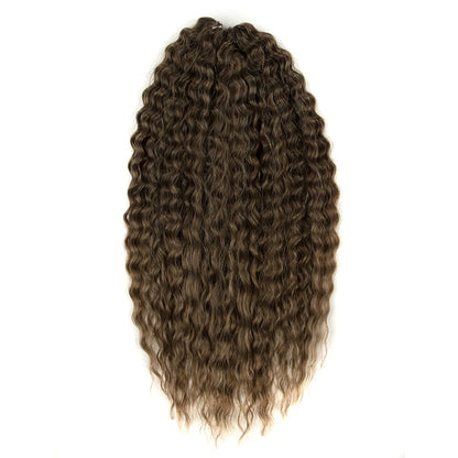 KentDO™ Water Wave Crochet Hair – Soft, Natural Curls 22"