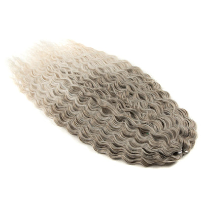 KentDO™ Water Wave Crochet Hair – Soft, Natural Curls 22"