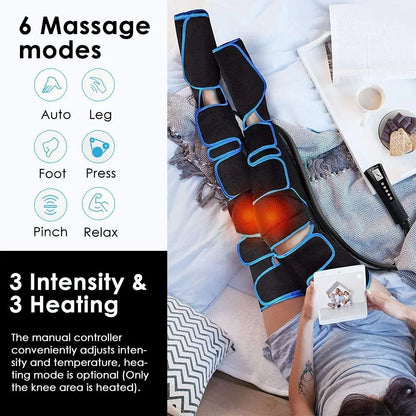 Leg Air Pressure Massager – Circulation & Pain Relief