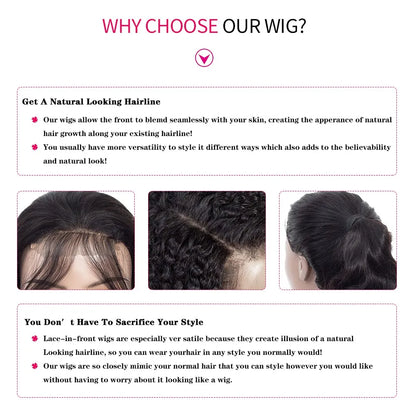 KentDO™ HD Lace Frontal Wig Human Hair – Undetectable & Natural