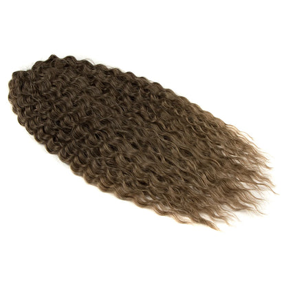 KentDO™ Water Wave Crochet Hair – Soft, Natural Curls 22"