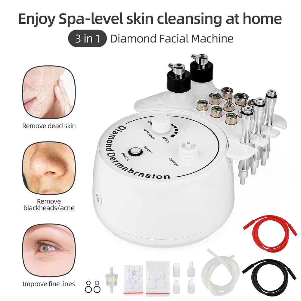 KentDO™ Diamond Microdermabrasion Machine – Pro Facial Rejuvenation