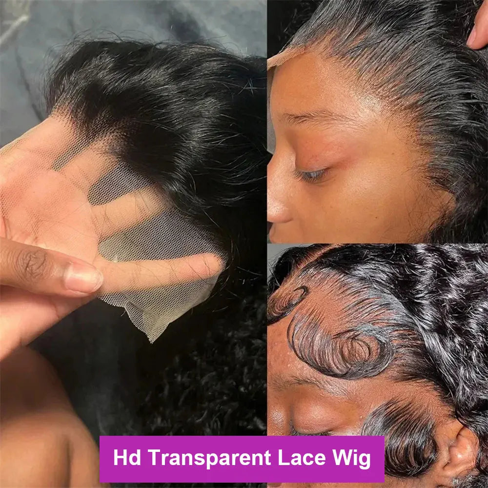 KentDO™ Deep Wave Human Hair Wig – 360° HD Lace Perfection