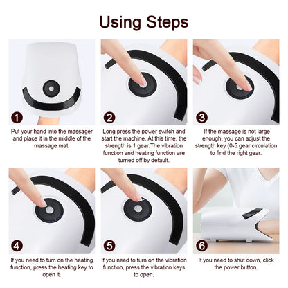 KentDO™ Wireless Hand Massager – Relieve Pain & Relax Deeply
