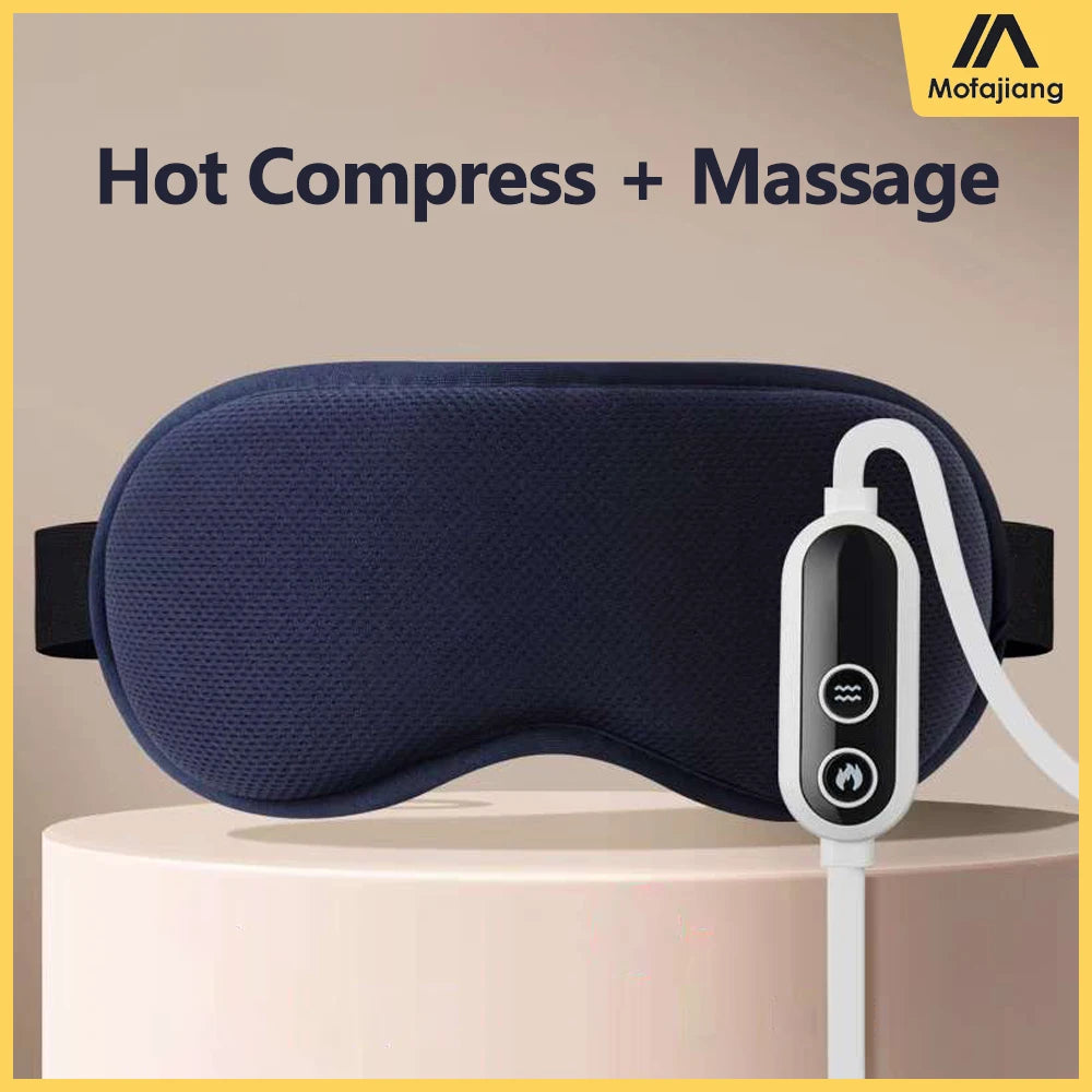 Heated Eye Massager for Eye Strain & Deep Relaxation