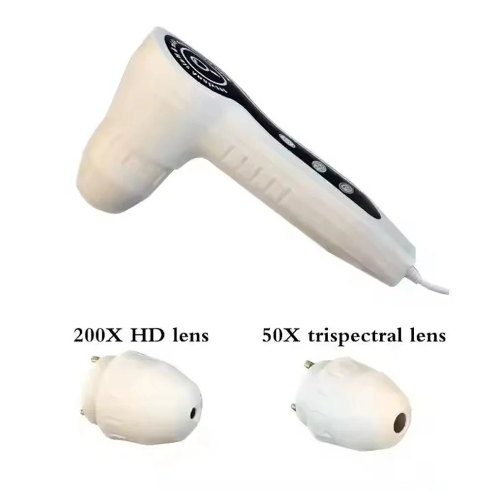 LCD Scalp Analyzer 50X/200X for Professional Hair Testing