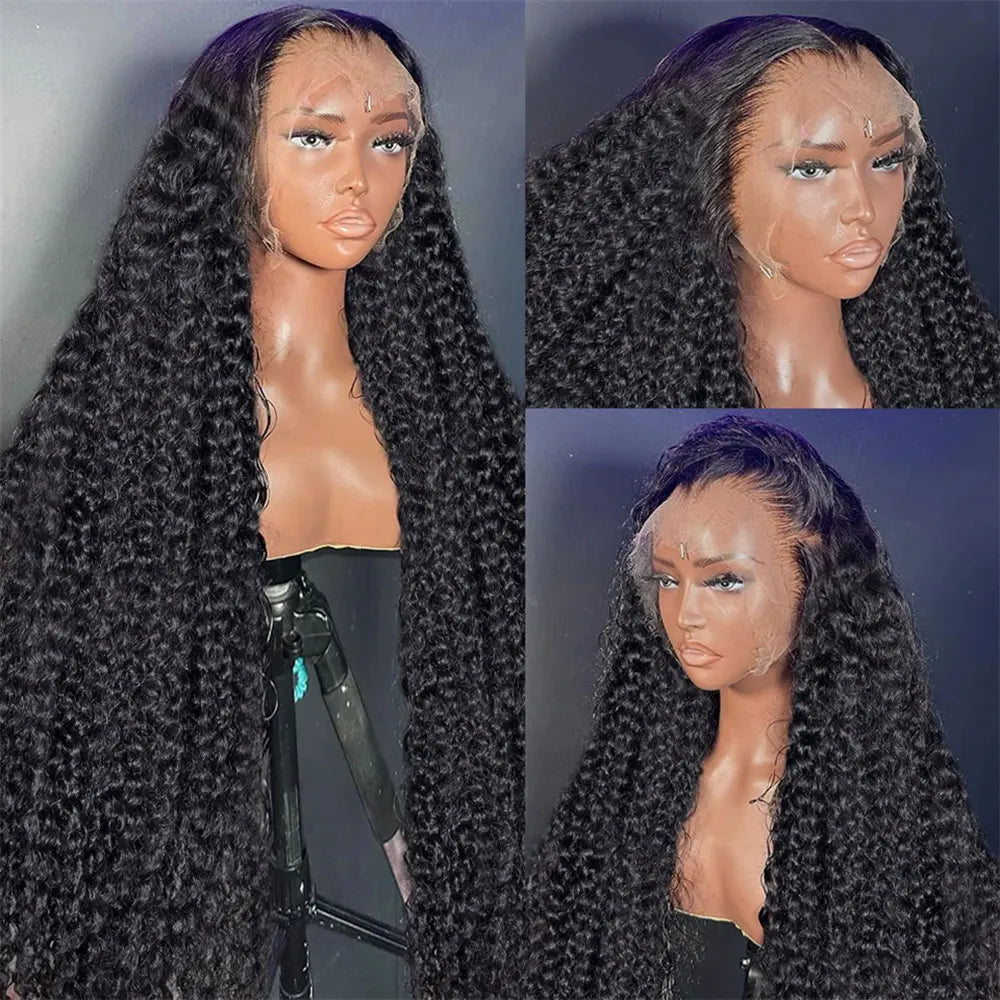 KentDO™ Deep Wave Human Hair Wig – 360° HD Lace Perfection