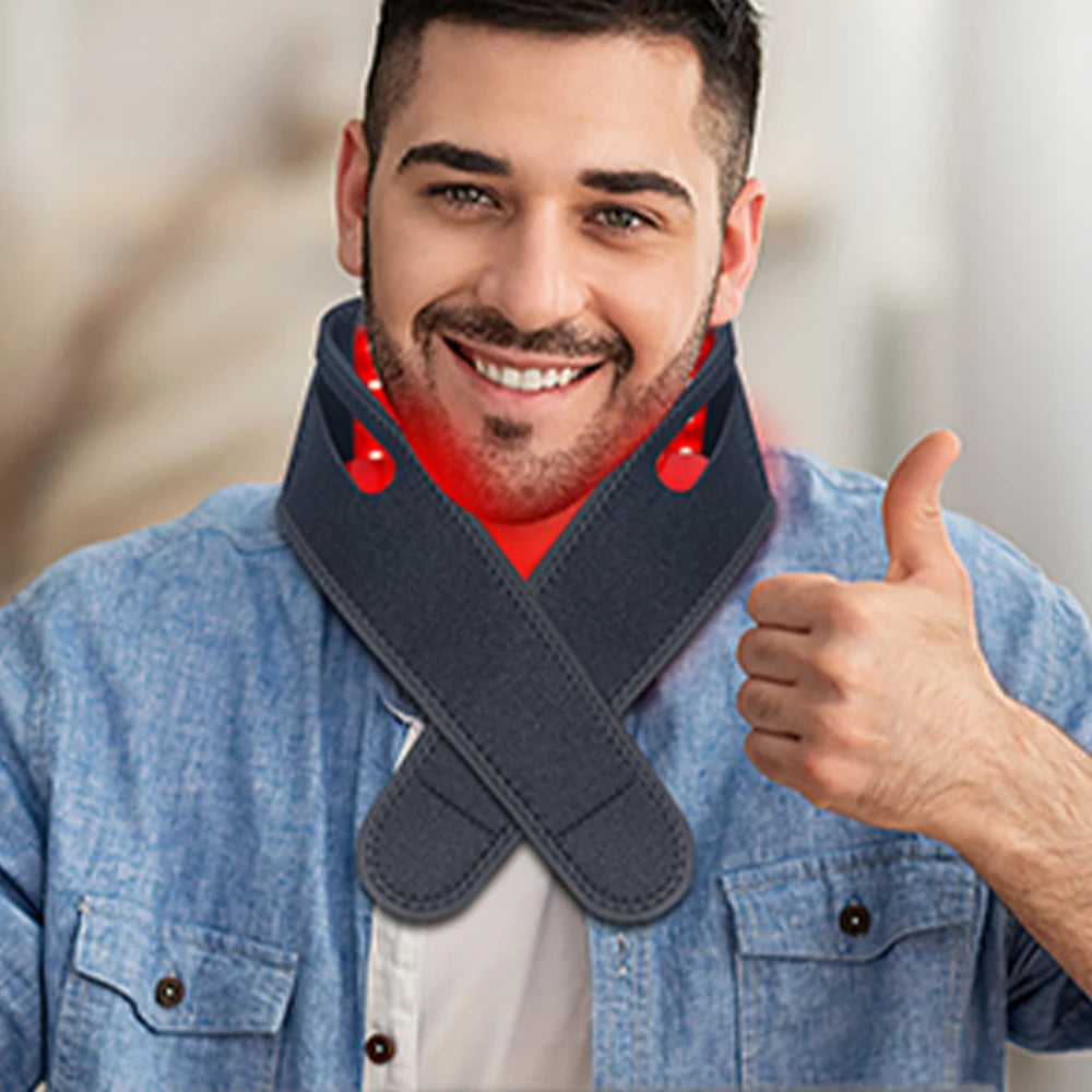 Red Light Neck Wrap for Firming & Pain Relief