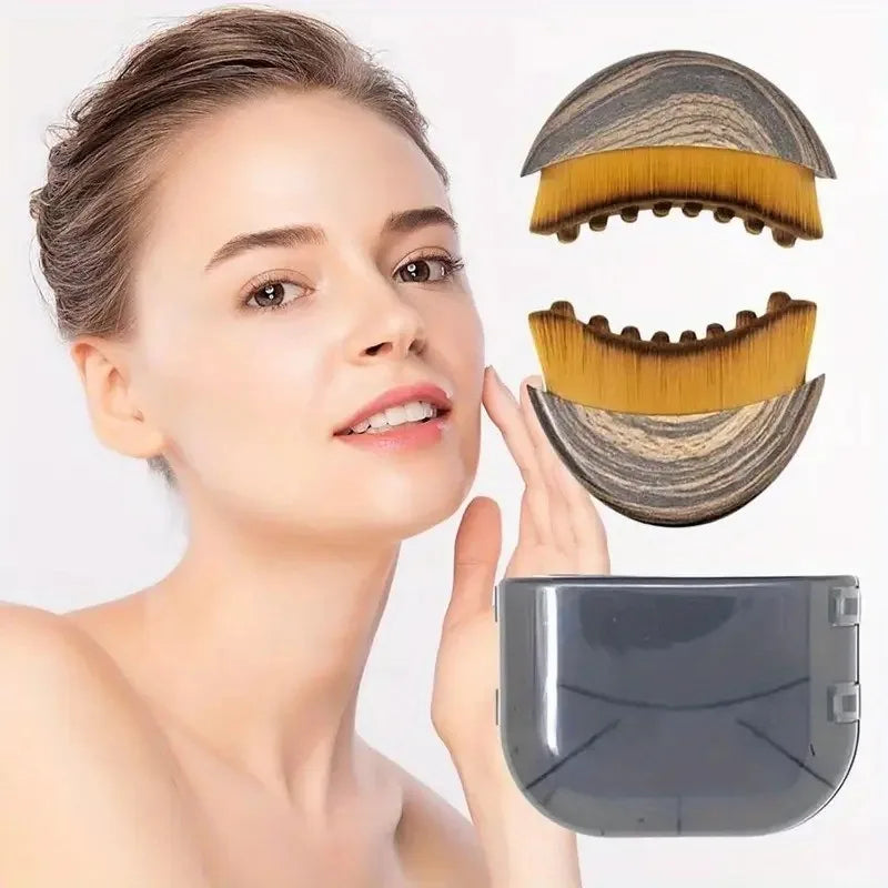 Facial Lymphatic Brush for Lifted, Sculpt Glow at Home Now