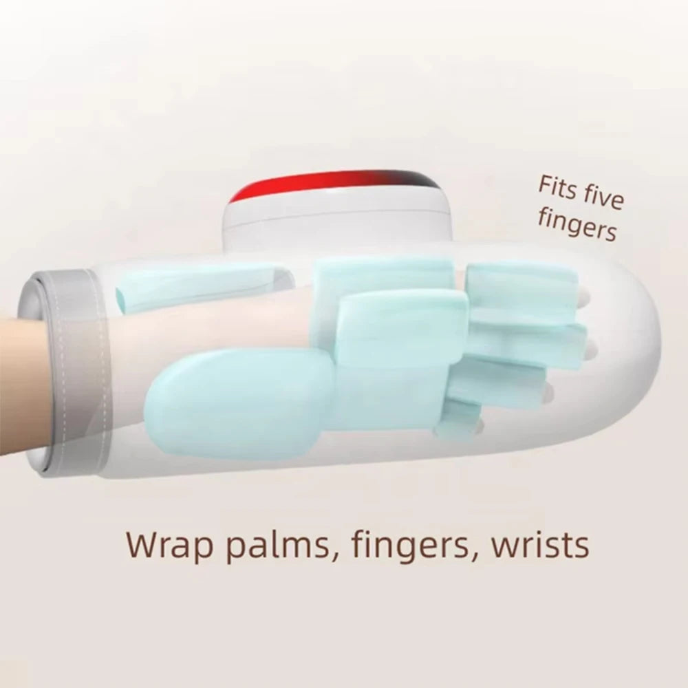 Hand Massager with Heat & Compression for Pain Relief