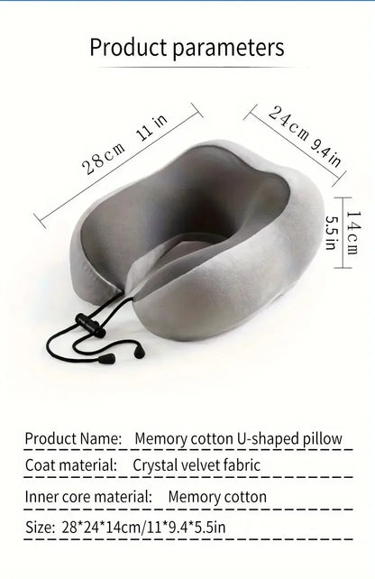 KentDO™ U-Shaped Travel Pillow – Ergonomic Neck Support Anywhere