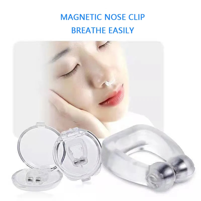 magnetic anti snoring nose clip - KentDO
