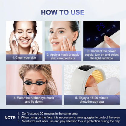 KentDO™ 7-Color LED Mask – Rejuvenate & Hydrate Skin Fast