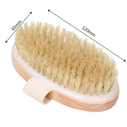 KentDO™ Wooden Body Brush – Soft Bristle Exfoliation