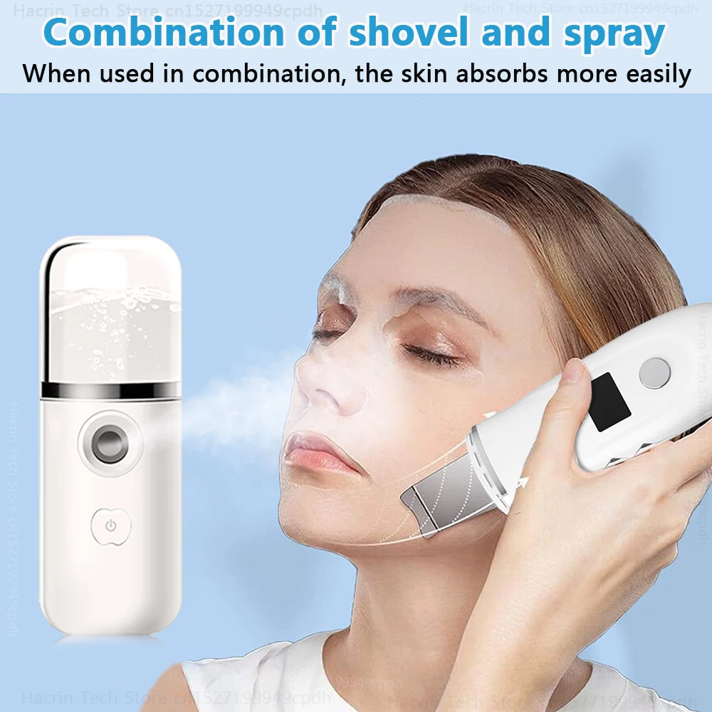 KentDO™ Ultrasonic Face Scrubber – Deep Pore Cleansing