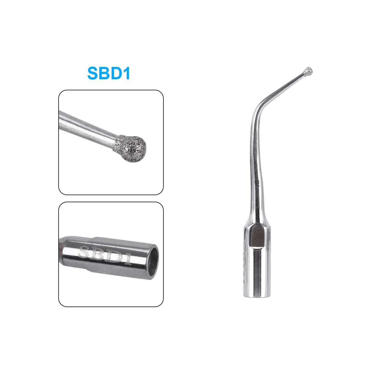 KentDO™ 5pcs Dental Ultrasonic Scaler Tips – Precision Cleaning