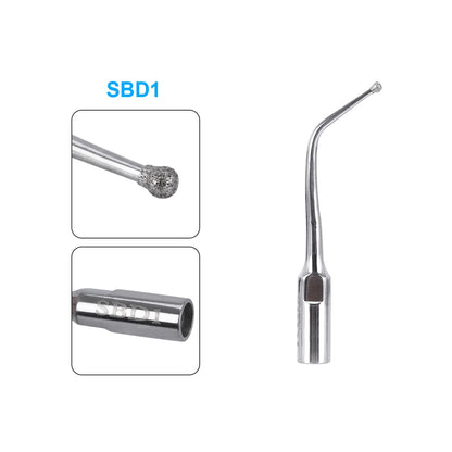 KentDO™ 5pcs Dental Ultrasonic Scaler Tips – Precision Cleaning