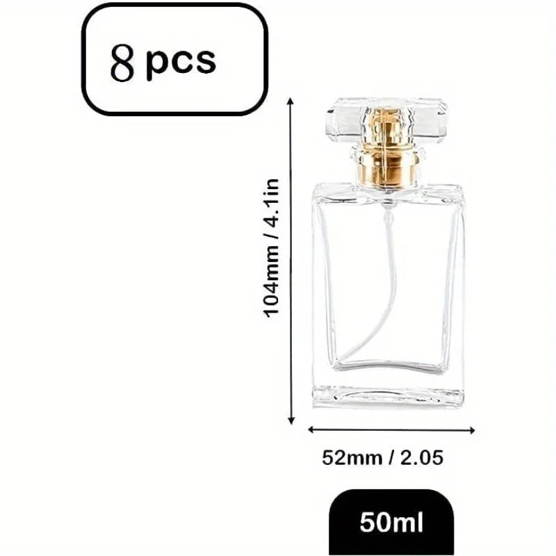 KentDO™ 30ml Glass Perfume Bottles for Travel & Refill