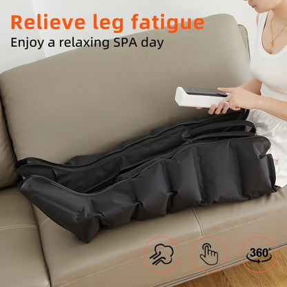 Air Compression Leg Massager for Muscle Recovery & Circulation