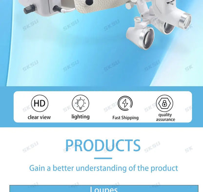 KentDO™ LED Dental Headlight – Adjustable 5W Surgical Lamp