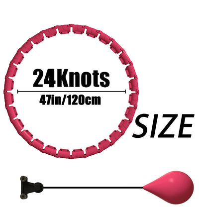 KentDO™ Weighted Fitness Hoop – 2-in-1 Fat Burn & Massage