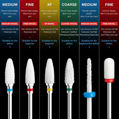 Nail Drill Bit for Precise Manicure & Pedicure Results