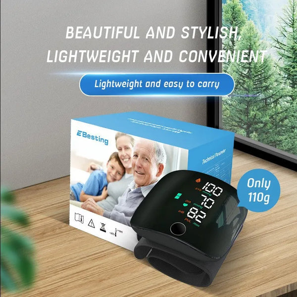 Portable and accurate compact wrist BP monitor for small wrists