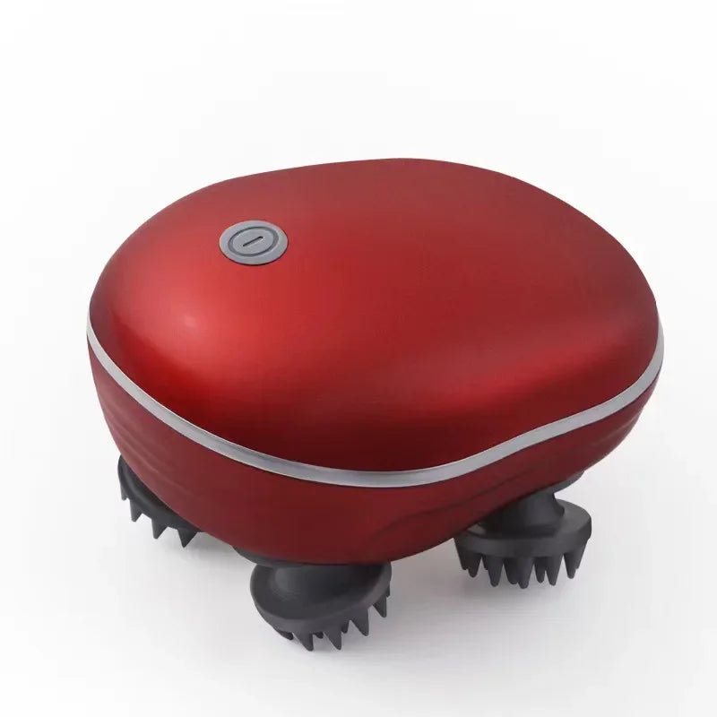 KentDO™ Electric Scalp Massager – Red Light Therapy & Stress Relief