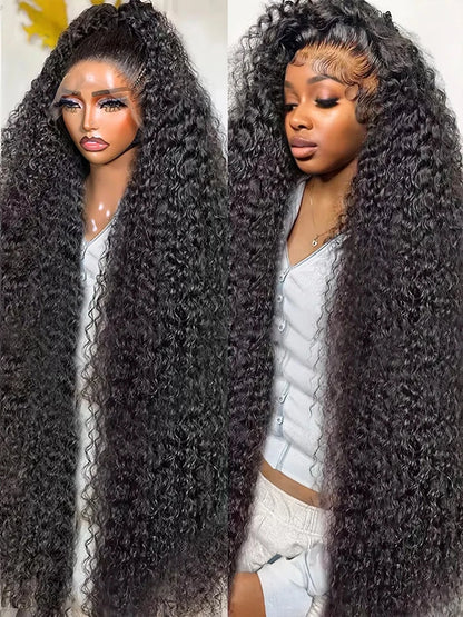 KentDO™ Deep Wave Human Hair Wig – 360° HD Lace Perfection