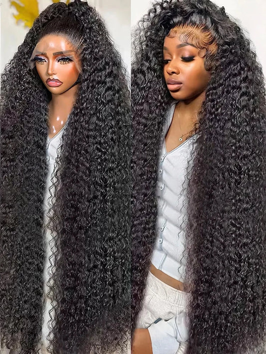 KentDO™ Deep Wave Human Hair Wig – 360° HD Lace Perfection